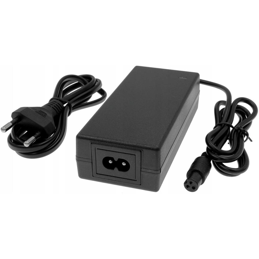 Rosfix Ładowarka Zasilacz do Hulajnogi i Roweru Elektrycznego – Napięcie 42V, Prąd 2A | Wtyczka 3 Pin 9mm | Automatyczne Ładowanie