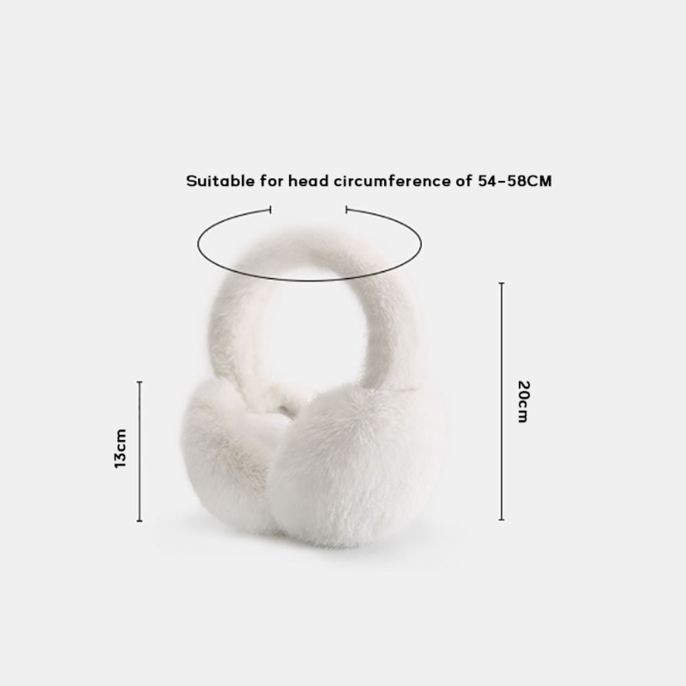 Зимняя защита ушей Защита ушей Плюшевые наушники с ушками Утолщенные Пушистые наушники Зима