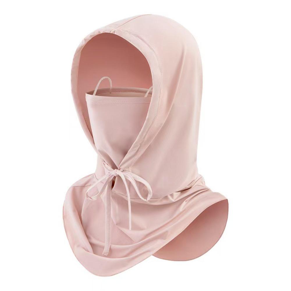 Защита от ультрафиолета Ice Silk Mask Регулируемая вуаль для защиты от ультрафиолета Солнцезащитная балаклава для лица Унисекс