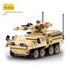 Children's Military Tank & Rocket Building Blocks Kit - Interlocking Toy for Boys
