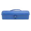 Blue Toolbox Metal Structure High Load Bearing Portable Tool Storage Organizer for Workshop Garage Car Job Site 350