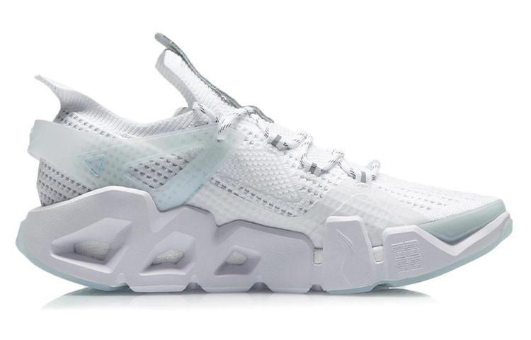Li Ning Essence 2.3 Slip Resistant Abrasion Resistant Low top Basketball Shoes White AGBR045-2