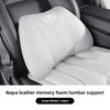 Car Headrest Neck Pillow Auto Seat Cushion Waist Pillow Set For Peugeot 208 308 307 207 3008 407 508 5008 301 406 408 607 4008