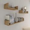 Ex3 Small Hanging Shelf, Artisan Oak, Set Of 3 Shelves