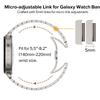 No Gaps Stainless Steel Band for Samsung Galaxy Watch 8 Classic 46mm 44mm 40mm Metal Strap for Galaxy Watch Ultra 2025 Wristband