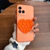 Чехол-присоска в форме сердца для Vivo Y33T, Y33s, Y21T, Y21s, Y21, полупрозрачный матовый, ударопрочный, мягкий, из ТПУ