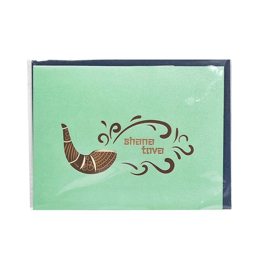 HappyRosh Hashanah поздравительные открытки еврейский новогодний подарок религиозные еврейские подарочные карты Shanah Tova для семьи 15x20 см 1 компл.