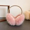 Thickened Plush Earmuffs Foldable Cycling Earmuffs Korean Style Winter Earmuffs  for Men and Women