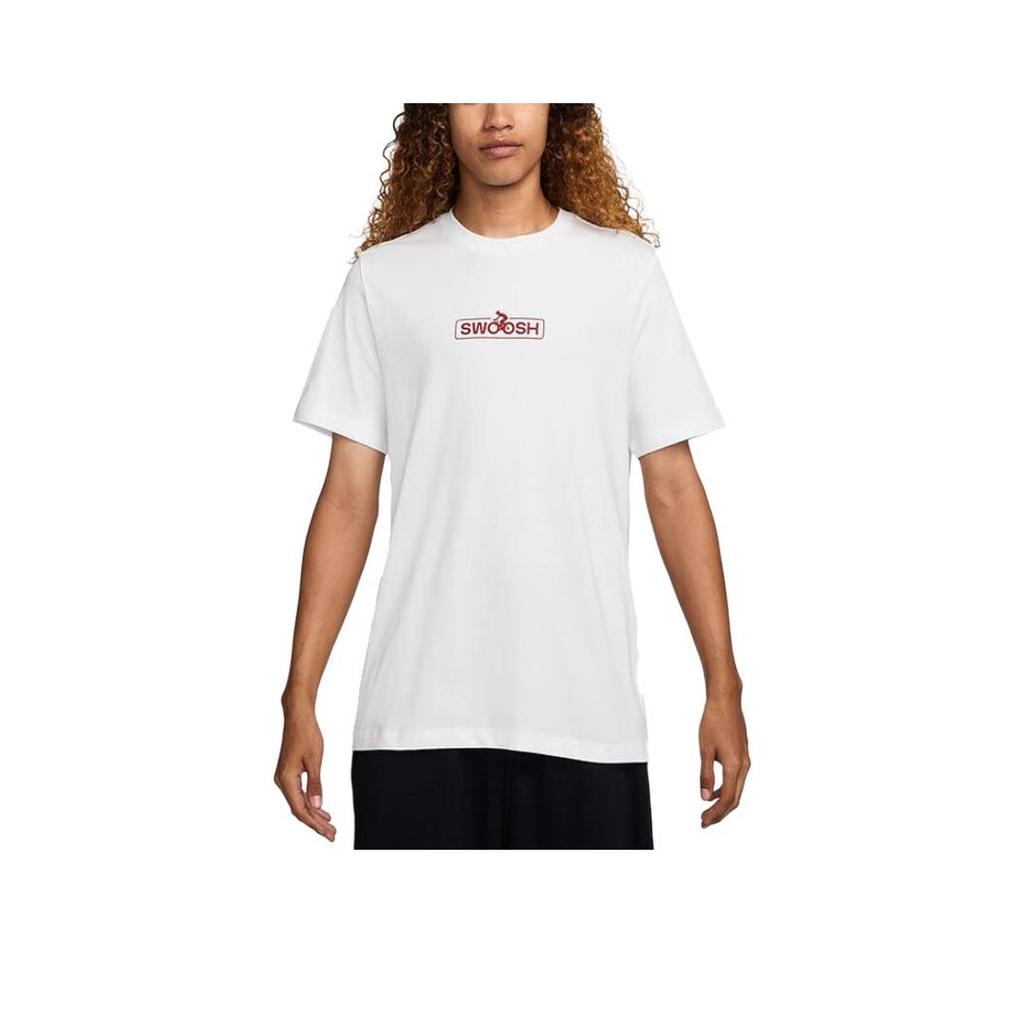 Nike Клуб Ss25 Ssnl Спортивная Повседневная Футболка с Круглым Вырезом и Коротким Рукавом Мужские Топы Белый HJ0731100