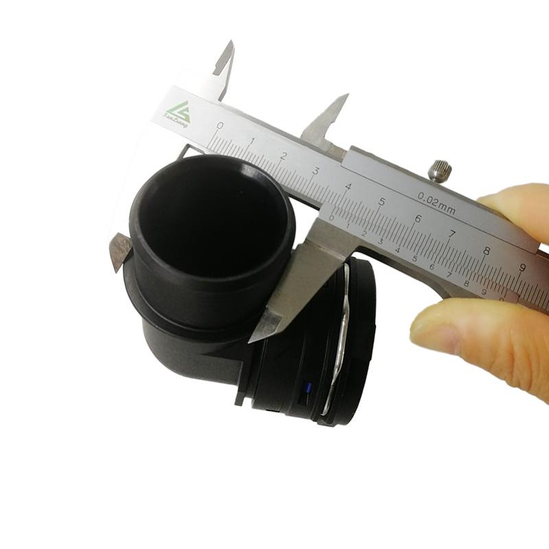 NW32 connector cooling water pipe water warm tube connector fittings joint 38mm black original auto parts black color 1pc