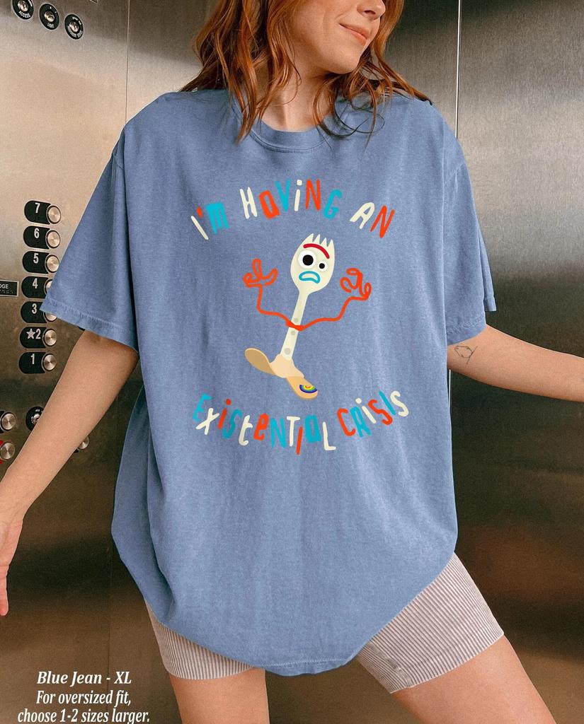 Comfort Colors I M Having An Existential Crisis T Shirt Funny Saying Quote Unisextal Health Aesthetic Sarcasm