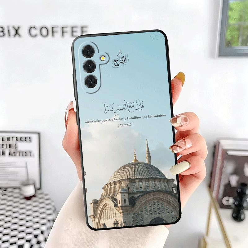 Ислам Коран Арабское Искусство Мягкий Чехол для Телефона для Samsung A17 A37 A57 A16 A26 A36 A56 A15 A25 A35 A55 A14 A24 A34 A54 A13 A23 A33 A