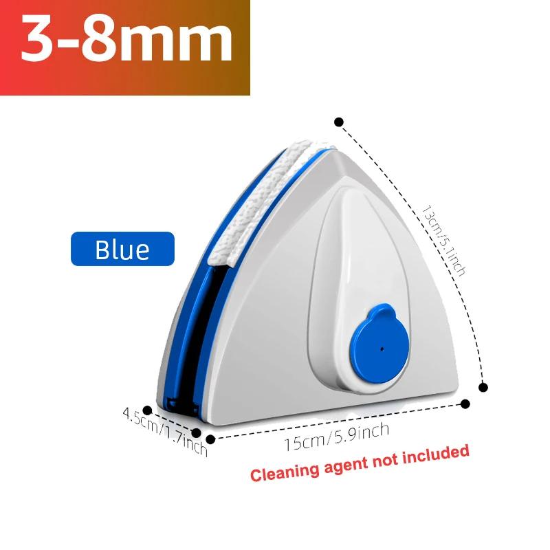 Двусторонний магнитный очиститель для стеклянных окон, бытовой инструмент для уборки, автоматический очиститель для дренажа, очиститель для стеклянных окон