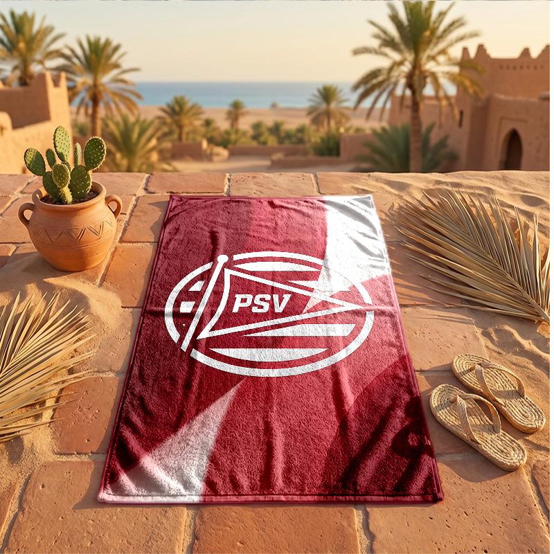 PSV Eindhoven FC Print Microfiber Beach Towel Quick Dry Absorbent Large Towel For Beach Swimming Travel