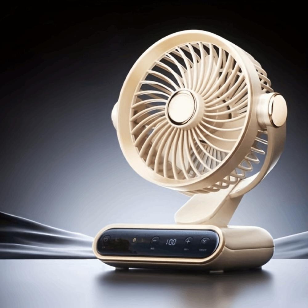 Timer High-Power Electric Fan 4 Modes Household Air Circulator Indoor Standing Fan Bedroom