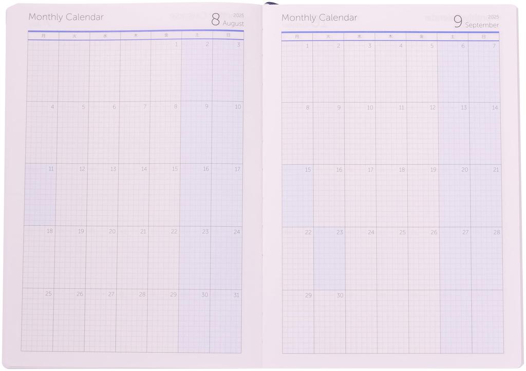 Franklin Planner Organizer Project Weekly, April 2025 Start, A5, Navy, 86476