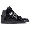 Air Jordan 1 Mid Patent Se 'Triple Black' Женские BQ6472-002