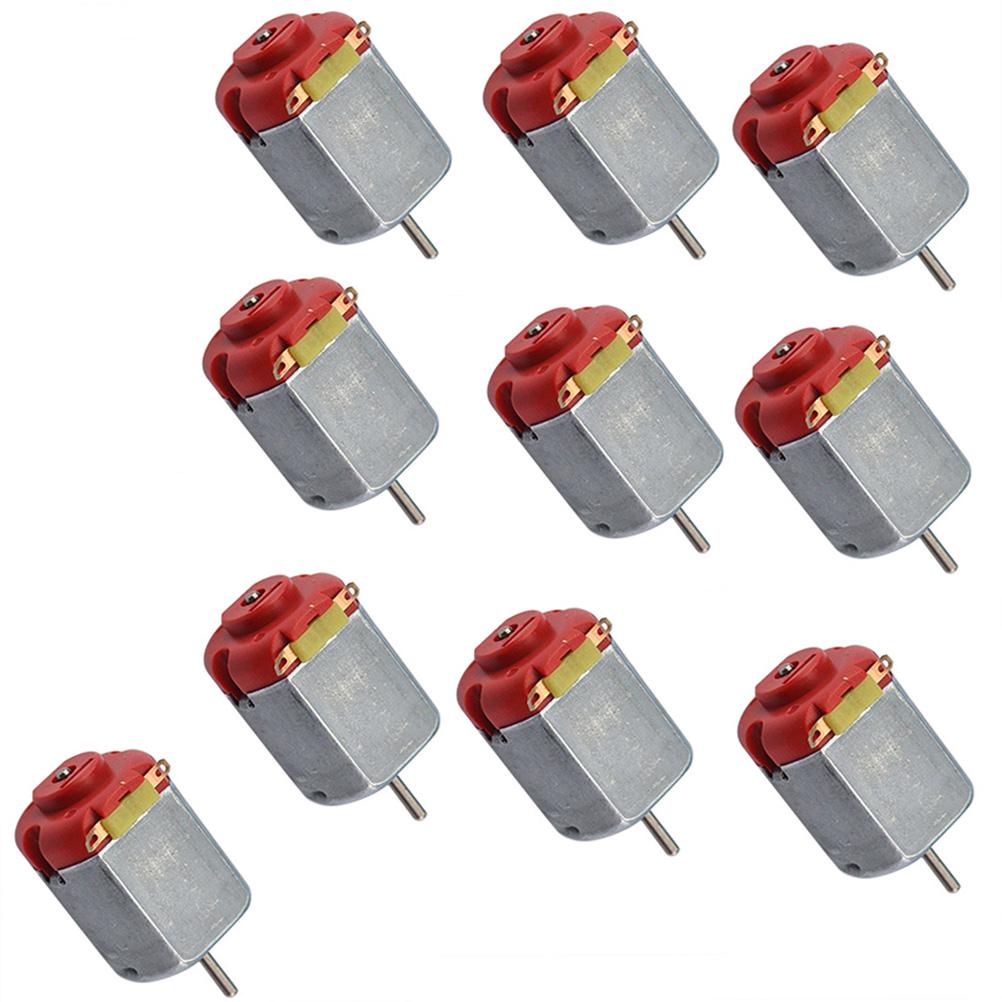 10Pc DC 3V-6V Miniature DC Motor for Electric Toy Car Robot DIY Parts Kids Toys Parts