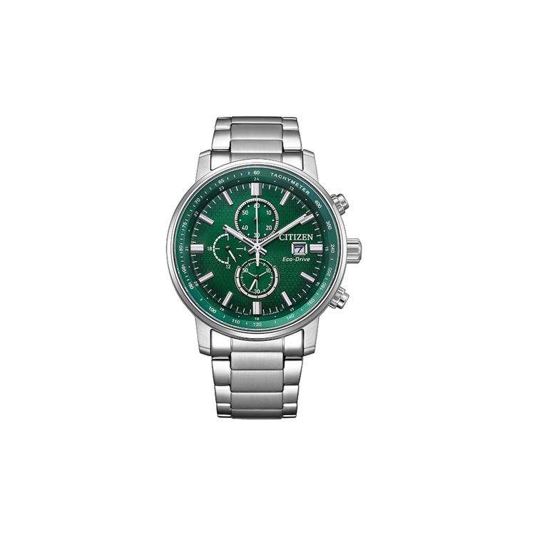 Citizen Eco Drive Водонепроницаемые до 100м Кварцевый механизм с питанием от света Стальной ремешок Часы CA084087X