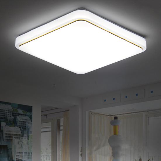 Yousheng LED Ceiling Lamp High Brightness Flicker Free Non-glare Eye Protection Classic Square Ceiling Light Indoor Lighting Fixture