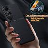 Для OPPO A60 4G Чехол Магнитный Автомобильный Держатель Кожаный Чехол для Телефона Для OPPO A 60 A60 4G Мягкий Силиконовый Ударопрочный Защитный Чехол Задняя Крышка