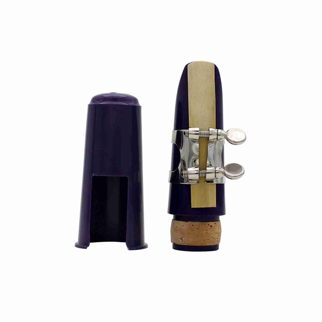 Clarinet ABS 17 Key bB Flat Soprano Binocular Clarinet with Cleaning Cloth Gloves 10 Reeds Screwdriver Reed Case