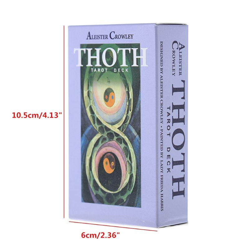 Таро Тота, 78 карт, колода, таинственное гадание, оракул, игральная карта, семейная вечеринка, настольная игра