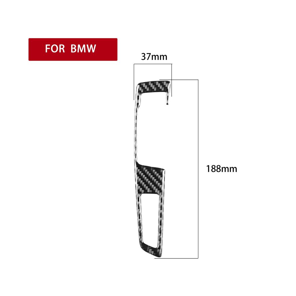 Carbon Fiber Car Gear Shift Panel Decoration Cover Trim Sticker for BMW F07 F10 F25 F26 2009-2016 Car Accessories Interior