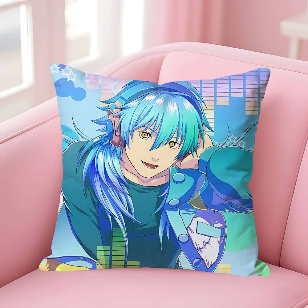 Chibi AAoba SSeragaki Pillow Cases for Bedroom Living Room Sofa Home Decor Polyester Cushion Cover with Zipper
