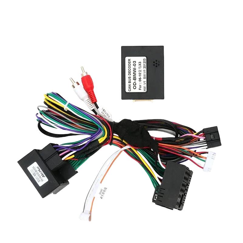Для 2006-2010 BMW X3 E85 9-дюймовый Автомобильный Радиоприемник Android DVD Стерео Аудио Экран Мультимедиа Видео CD Плеер Рамка Кабели Жгут