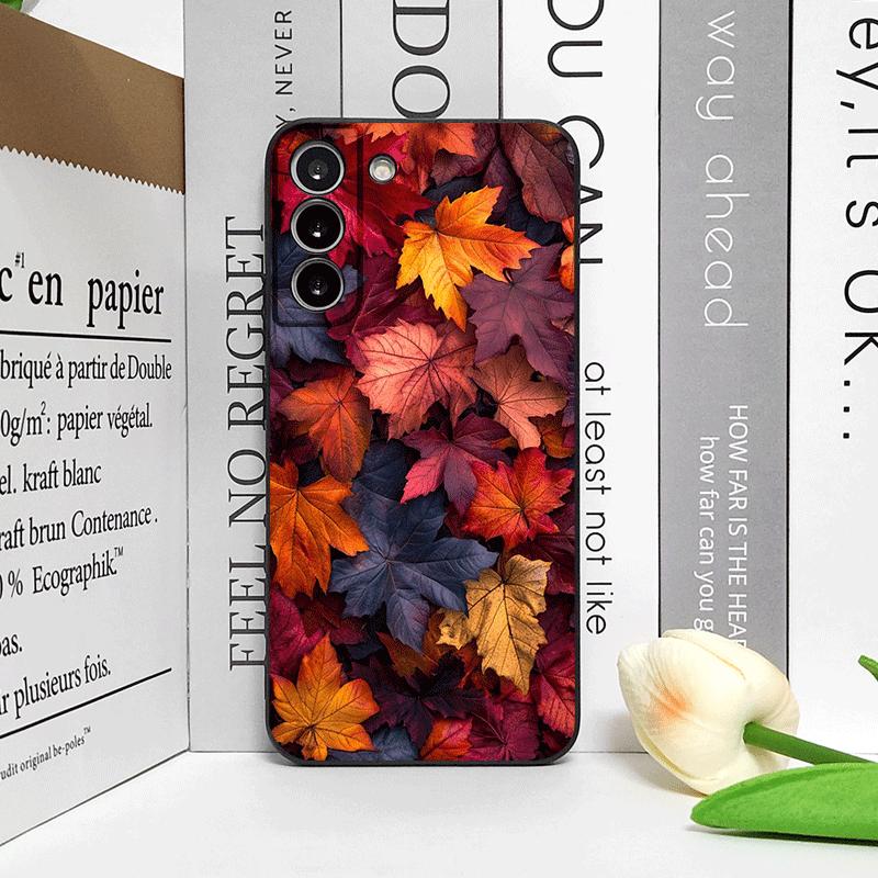 Ручная роспись Осенний кленовый лист Чехол для телефона для Motorola Moto Edge 50 Fusion 40 30 Neo G34 E14 G75 G85 G54 Pro 5G Мягкий чехол Арт