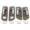 Car-Styling Chroming Beige Car Interior Door Handle for HONDA ACCORD 1998 1999 2000 2001 2002 CG1 CG5 CF9 Inner Door Handle