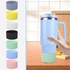 Silicone Water Cup Cover Water Cup Protective Cover Straight Non-slip Insulated Cup Cover Outdoor Sports Convenient Cup Cover