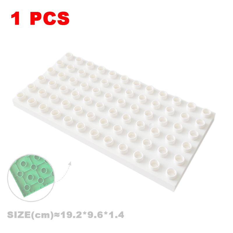 Большие строительные блоки Базовая пластина Совместимая Оригинальная плата для соединения частиц Кирпичные детали Сборные Развивающие детские игрушки