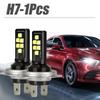 Car LED Fog Lights H3 881 880 H1 4014 30smd High Brightness Kit 6000K Headlight Car Bulb Access K1B8
