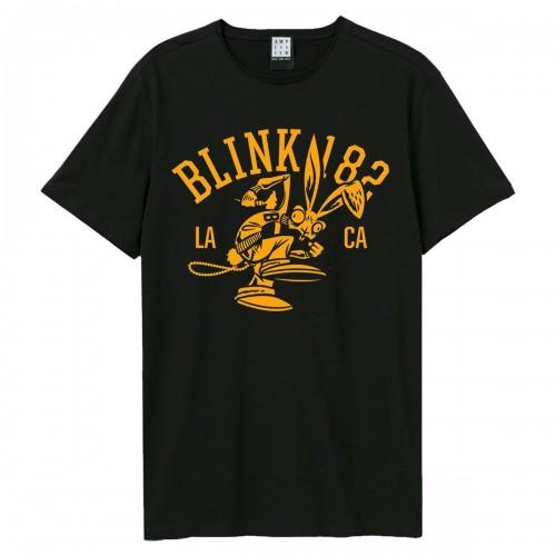 Amplified Unisex Adult Collegiate Bunny Blink 182 T-Shirt