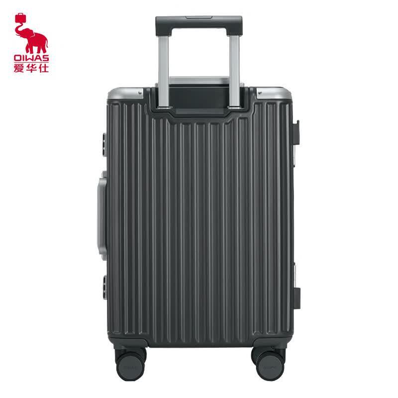 OIWAS 20-inch Aluminum Frame Hard-shell Carry-on Suitcase