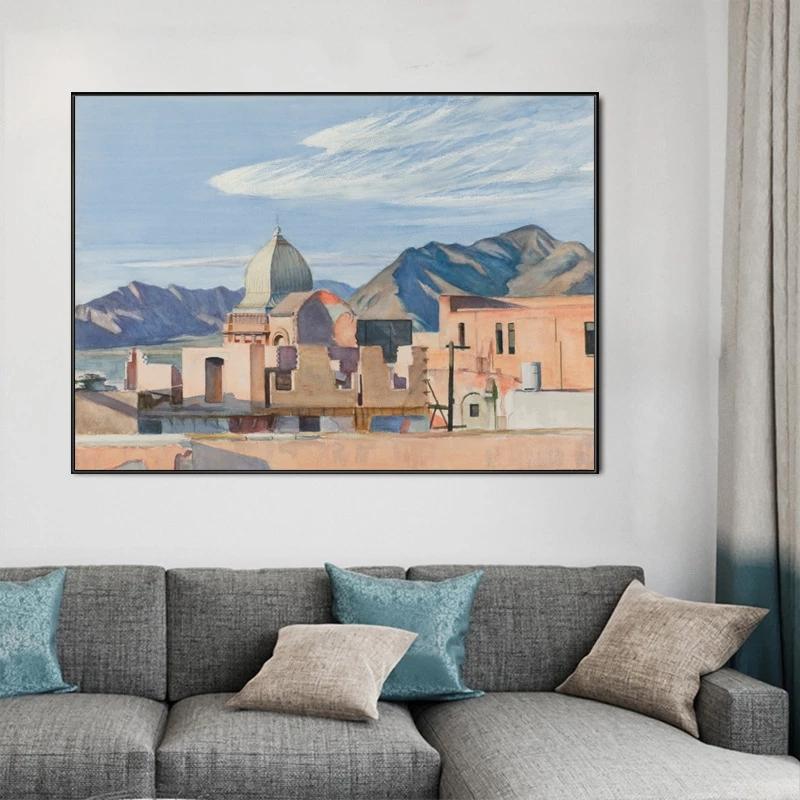 Эдвард Хоппер Знаменитая абстрактная живопись на холсте Постеры Печать Современное настенное искусство Картина для гостиной Интерьер Домашний декор Cuadros