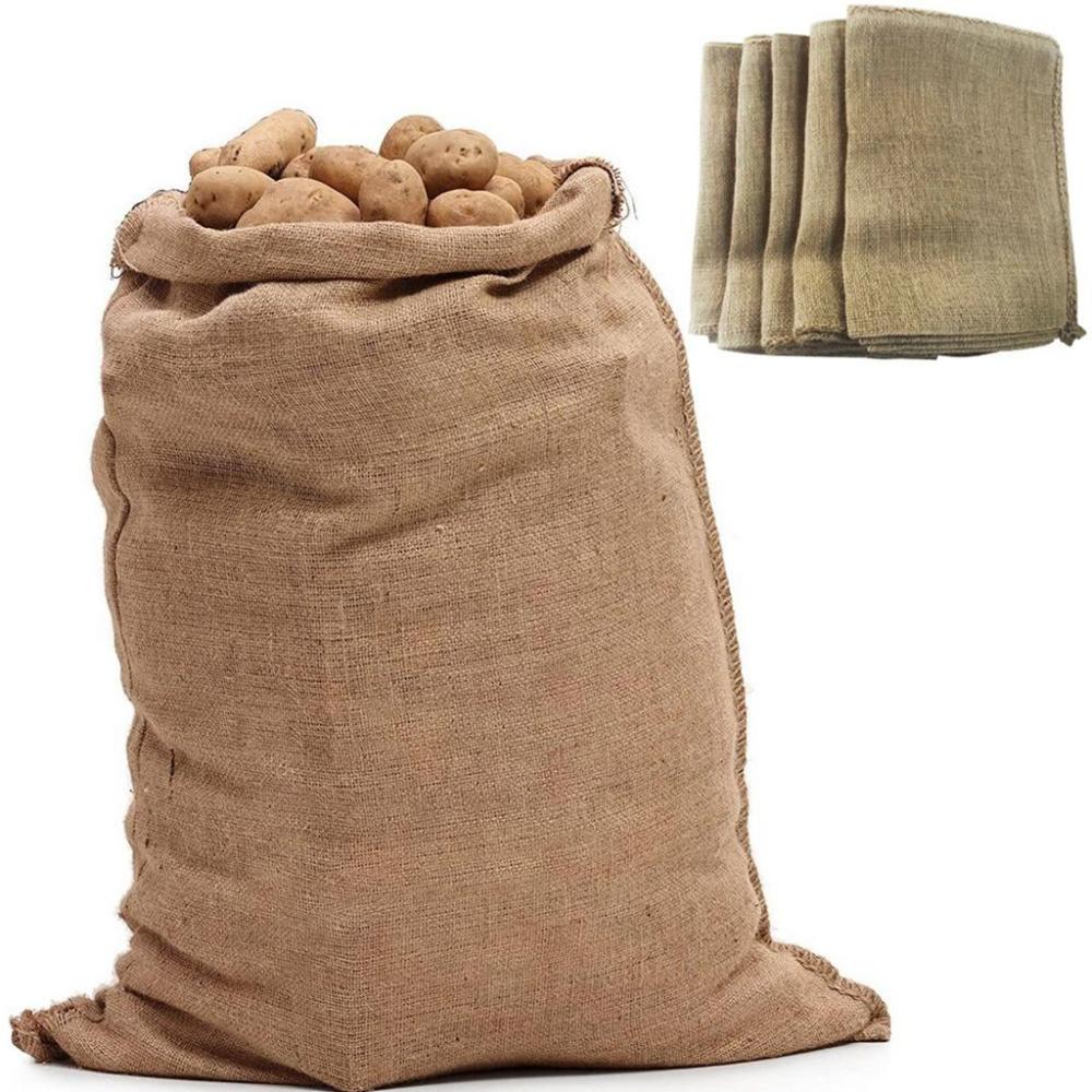 Bag Sack Race Use Natural for Farm,Garden Hessian Sacks Potato Sack Burlap Bag Potato Packaging Bag