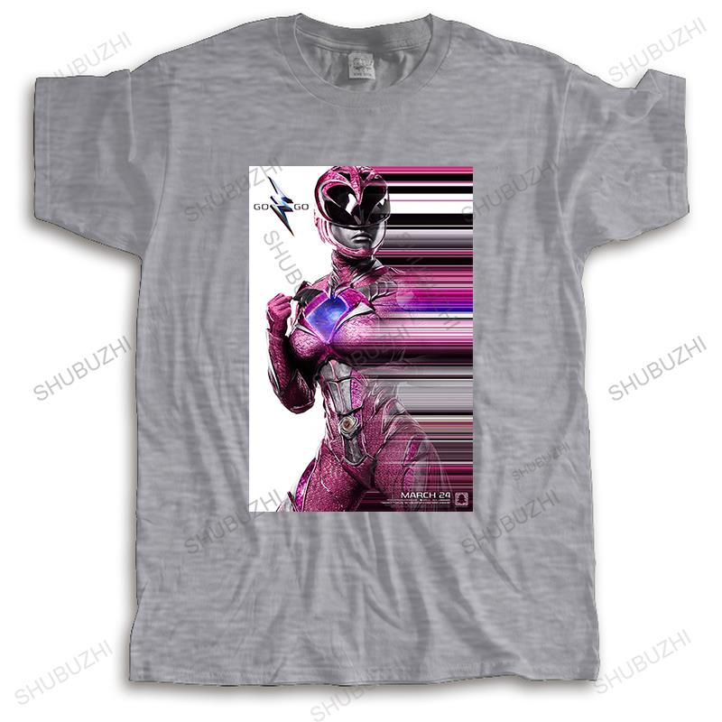 Hot sale Unisex brand summer t shirt vintage tee Power Ranger Movie Pink Ranger Cult Classic Fashion Unisex Teeshirt short sleeve