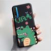 Printing Pattern Case For TCL 20 5G / 20S / 20L / 20L+ Soft Silicone Black Shell Cover Cute Flower Cartoon Casing