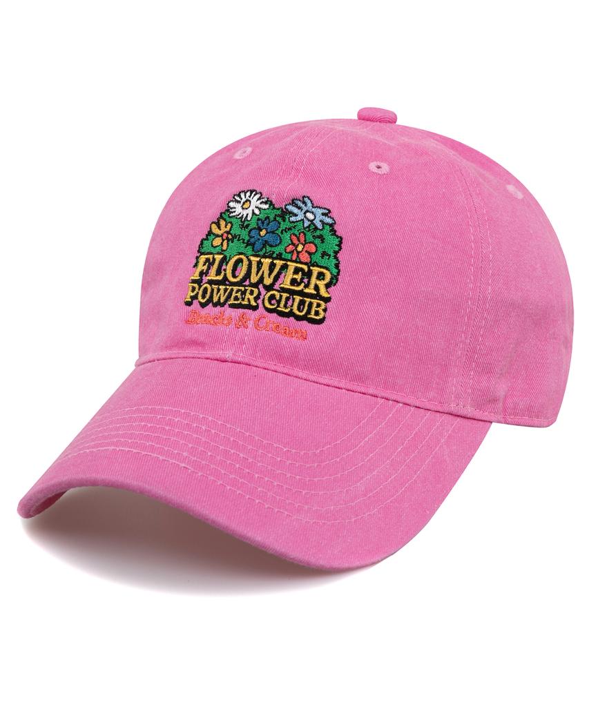 Кепка Bichiseuaenkeulim Flower Power Club - Пигментно-розовый