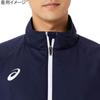 Training Wear Tricot Breaker Jacket 2031E745 Midnight X Brilliant White 3XL [ASICS] Men's