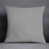 Gray Low White Flower Pattern Home Decoration Pillowcase Square Pillowcase Home Office Decoration Cushion Cover