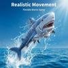 Реалистичная игрушка акула на радиоуправлении для детей с функцией распыления воды, водонепроницаемый катер на пульте управления 2,4 ГГц для бассейна, ванны, озера