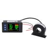 DC 10-100V Battery Capacity Coulomb Meter Monitor Voltage Current Power  Display Hall Sensor Coulomb Tester Voltmeter Ammeter