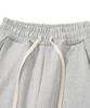 KNITTED Bermuda Training Half Pants Melange Grey