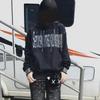 Унисекс Худи на молнии со Стразами в виде Звезды и Креста Streetwear Оверсайз Длинный рукав