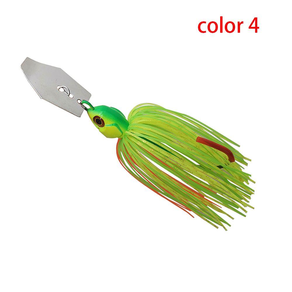 Мягкая приманка Chatter Bait Спиннербейт Воблер Незацепляйка Рыболовная приманка Для Басса Щуки Судака Рыбы