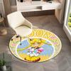 Cute cartoon theme Sailor Moon Tsukino Usagi cartoon rug Multifunctional household anti-slip decorative door mat, outdoor floor mat, and carpet Q12